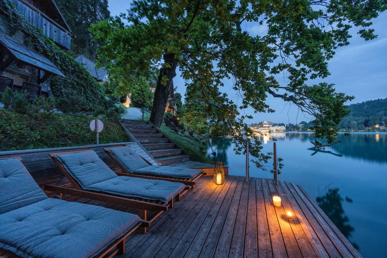 Private Beach House On Lake ブレッド エクステリア 写真