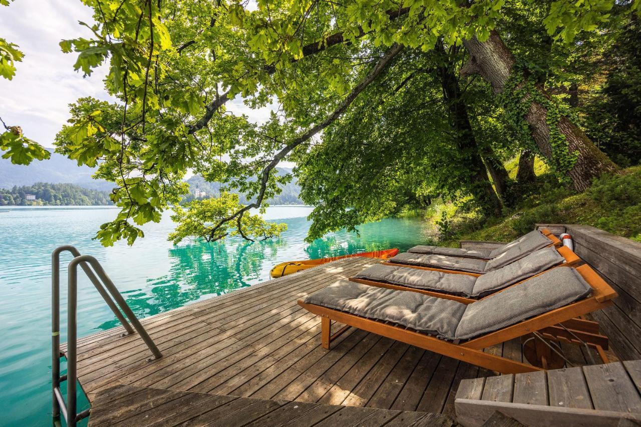 Private Beach House On Lake ブレッド エクステリア 写真